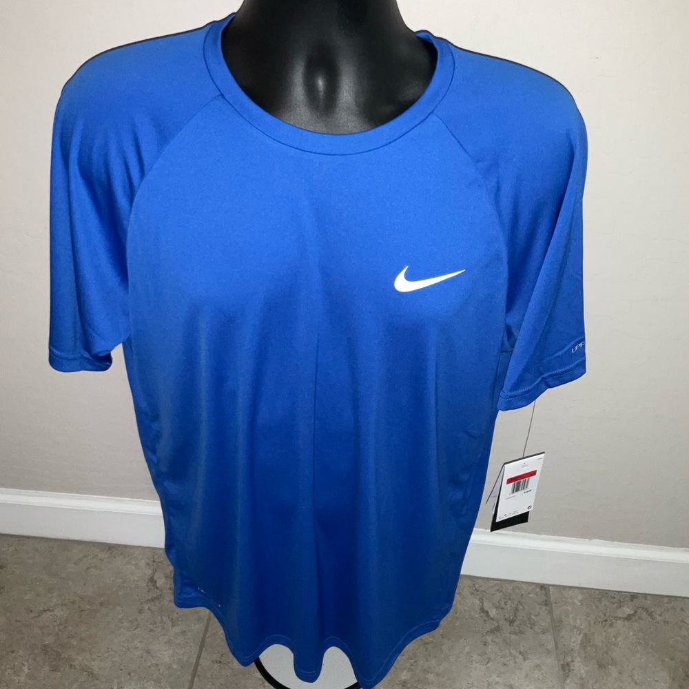 Nike Blue Swim Dri Fit Tee